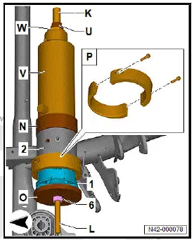 Volkswagen ID.4. Renewing motor mountings