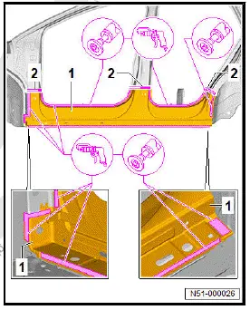 Volkswagen ID.4. Renewing outer side member
