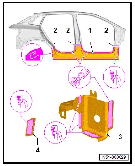 Volkswagen ID.4. Renewing outer side member