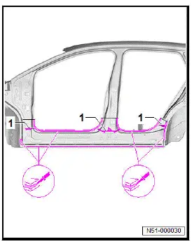 Volkswagen ID.4. Renewing outer side member