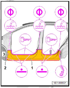 Volkswagen ID.4. Renewing outer side member