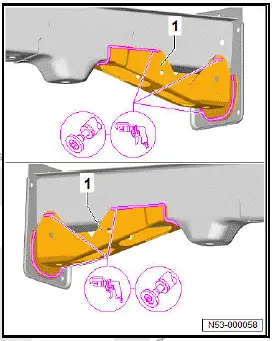 Volkswagen ID.4. Renewing rear longitudinal member, part section