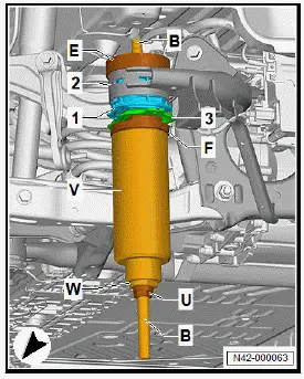Volkswagen ID.4. Renewing rear subframe mountings