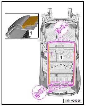 Volkswagen ID.4. Renewing roof - vehicle with glass panel