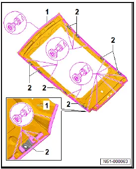 Volkswagen ID.4. Renewing roof - vehicle with glass panel