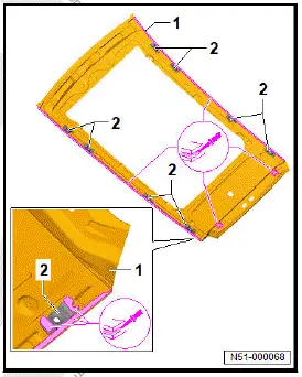 Volkswagen ID.4. Renewing roof - vehicle with glass panel