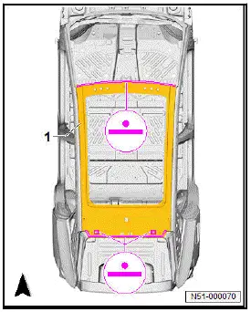 Volkswagen ID.4. Renewing roof - vehicle with glass panel
