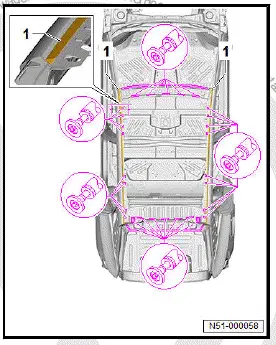 Volkswagen ID.4. Renewing roof - vehicle without glass panel 