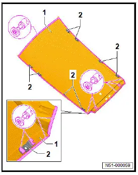 Volkswagen ID.4. Renewing roof - vehicle without glass panel 