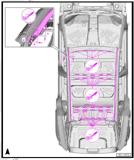 Volkswagen ID.4. Renewing roof - vehicle without glass panel 