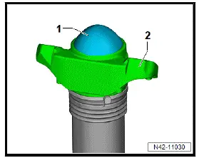 Volkswagen ID.4. Renewing shock absorber