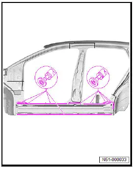 Volkswagen ID.4. Renewing side member reinforcement