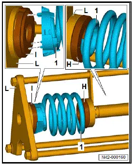 Volkswagen ID.4. Renewing spring 