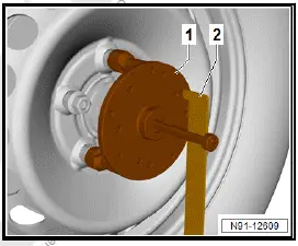 Volkswagen ID.4.  Calibrating reversing camera R189