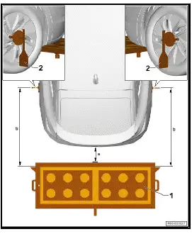 Volkswagen ID.4.  Calibrating reversing camera R189