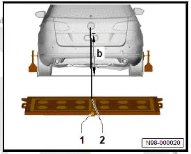 Volkswagen ID.4.  Calibrating reversing camera R189