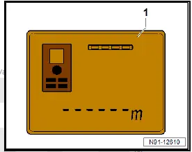 Volkswagen ID.4.  Calibrating reversing camera R189