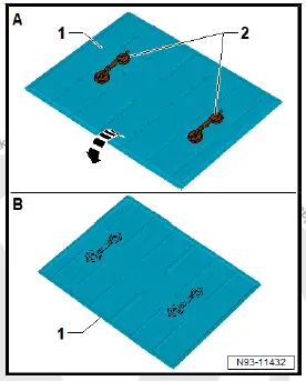 Volkswagen ID.4. Sealing high-voltage battery 1 [AX2], 48, 55, 62 kWh