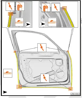 Volkswagen ID.4. Rear door