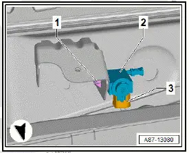 Volkswagen ID.4.  Removing and installing external air quality and air humidity sensor G935 