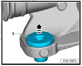Volkswagen ID.4. Servicing steering rack