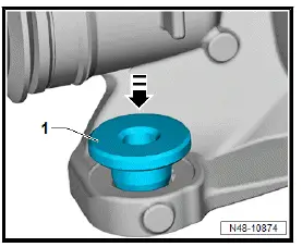 Volkswagen ID.4. Servicing steering rack