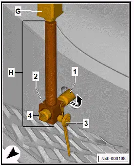 Volkswagen ID.4. Supporting components in vehicle front end