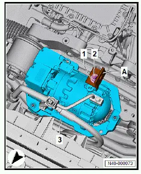 Volkswagen ID.4. Supporting components in vehicle front end