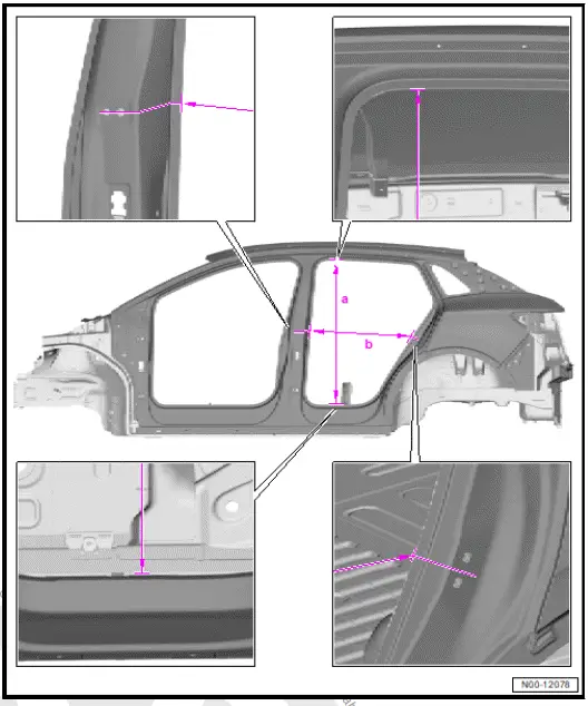 Volkswagen ID.4. Rear door aperture
