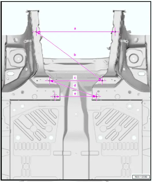 Volkswagen ID.4. Floor panel, front