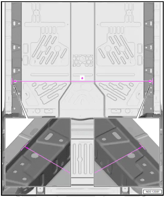Volkswagen ID.4. Floor panel, centre