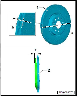 Volkswagen ID.4. Test and adjustment values
