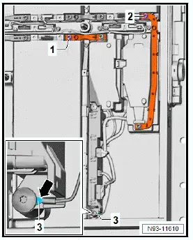 Volkswagen ID.4. Checking voltage of high-voltage battery 1 - AX2-