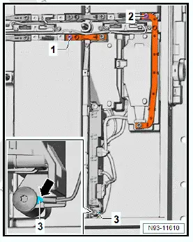 Volkswagen ID.4. Checking voltage of high-voltage battery 1 - AX2-