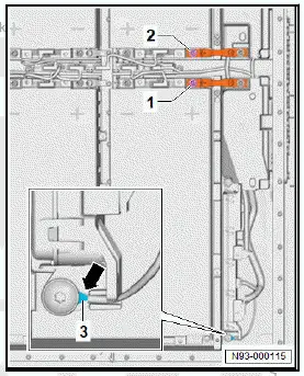 Volkswagen ID.4. Voltage and insulation measurement, 82 kWh