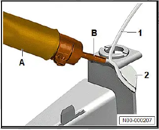 Volkswagen ID.4. Welding tab