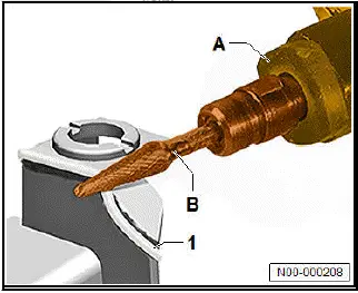 Volkswagen ID.4. Welding tab